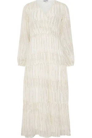 Long Tall Sally Metallic Jacquard Midaxi Dress AU 20 Tall