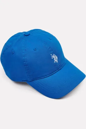 U.S. Polo Assn. U. S. Polo Assn. Navy Blue Mens Washed Casual 100% Cotton Cap One