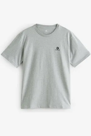 Converse Grey Classic 100% Cotton T-Shirt L