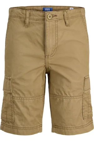 JACK & JONES Relaxed Fit 100% Cotton Cargo Shorts 11 Years (146cm)