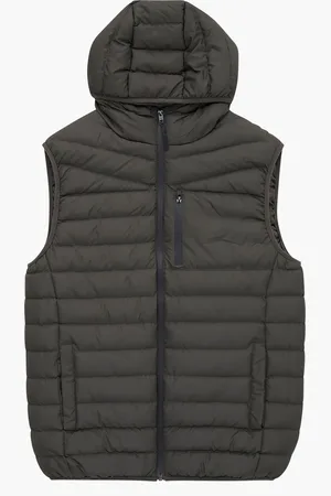 French Connection Natural Baffle Gilet M