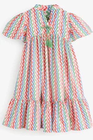 MISS Printed Boho 100% Cotton Summer Dress 98104cm