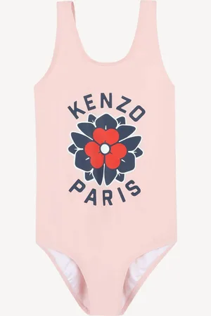 Kenzo Pink Logo Swimming Costume 14 Years (164cm)