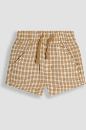 JoJo Maman Bébé Textured Gingham Shorts 3