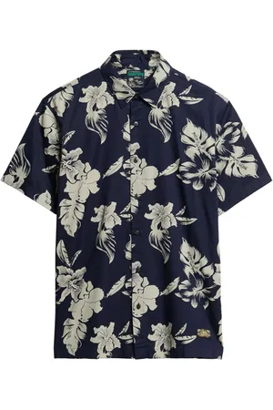 Superdry Hawaiian Print Shirt S