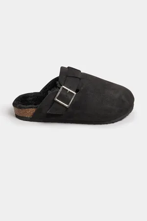Long Tall Sally Faux Fur Lined Footbed Clogs AU 10 (EU 41)