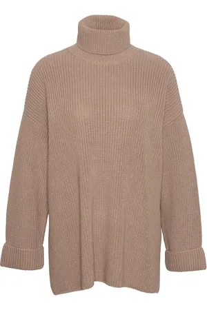 Barbour Beige 100% Cotton Rib Stitch Knitted Cape Wool Blend Jumper AU 16