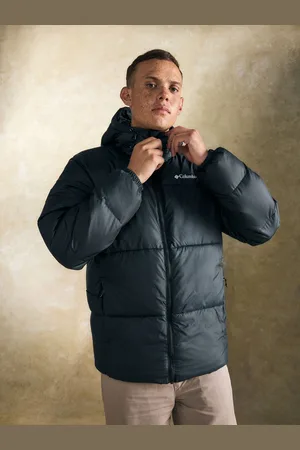 Columbia Puffect II Hooded Padded Black Jacket M