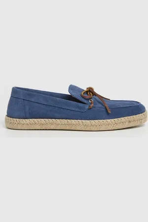 Hackett Suede Espadrilles With Lace-Up Detail AU 7 (EU 41)