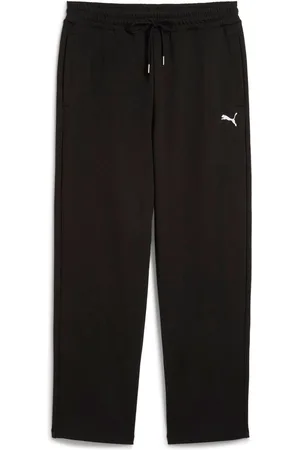 PUMA Black Mens Wardrobe Ess Relaxed Joggers XL