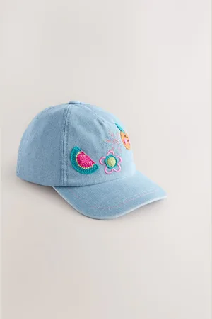 Next Blue/Orange 100% Cotton Denim Baseball Cap (3mths-16yrs) 11