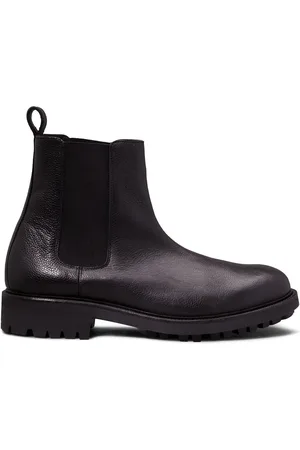 Calvin Klein Black Chelsea Leather Boots AU 10 (EU 44)