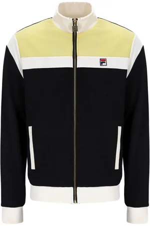 Fila Black Cruz Colourblock Archive Track Jacket M