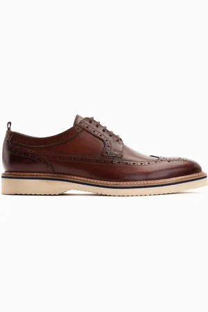 Base London Sully Lace Up Brogue Shoes AU 7.5 (EU 41)