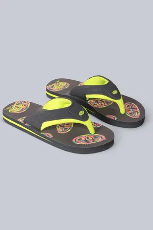 Animale Black/Yellow Kids Jekyl Flip-Flops AU 1 (EU 33)
