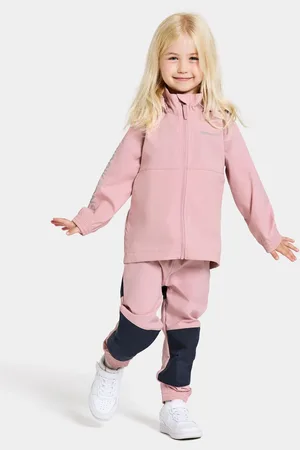Didriksons Kids Blue Hallon Water-Repellent Jacket 3