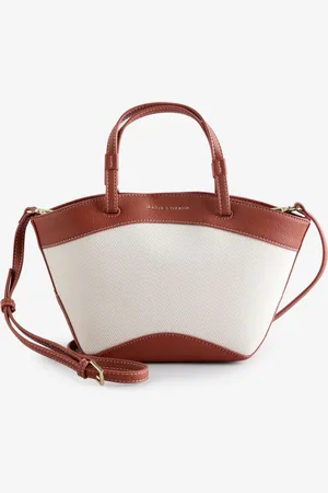 Katie Loxton Natural Siena Canvas Mini Tote Bag One