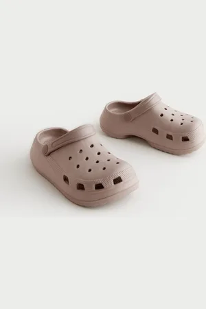 Next Taupe Brown Chunky Clogs AU 2 (EU 34.5)