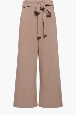 French Connection Brown Whisper Belted Culottes AU 10