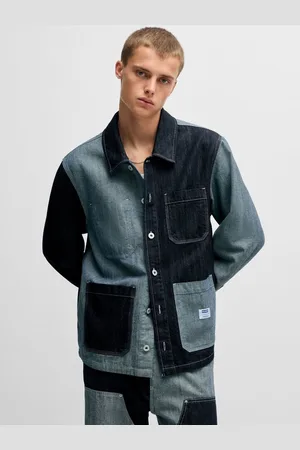 HUGO BOSS Relaxed-Fit Denim Overshirt XL