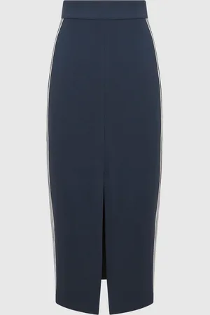 Reiss Pia High Rise Midi Pencil Skirt AU 8