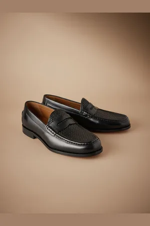 Next Signature Leather Sole Woven Loafers AU 6.5 (EU 40)