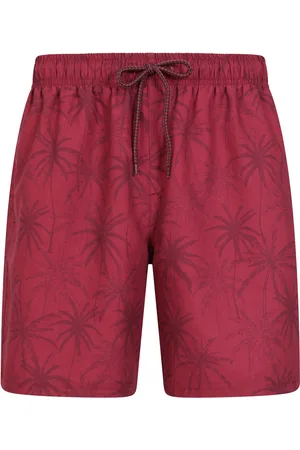 Mountain Warehouse Mens Aruba Printed Quick Drying Swimshorts with UV Max Protection M