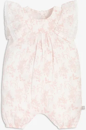 The Little Tailor Baby Muslin 100% Cotton Playsuit 12