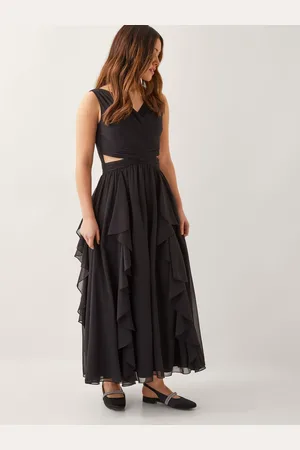 Monsoon Clemmie Cut-Out Ruffle Prom Dress 140146cm