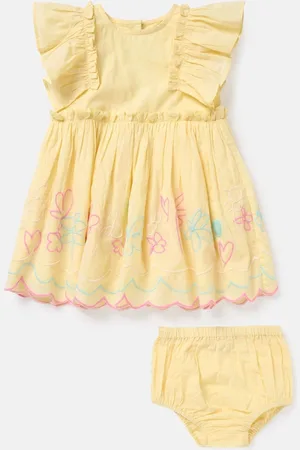 Angel & Rocket Lina Frill Sleeve 100% Cotton Dress With Bloomer 9