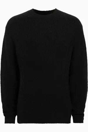 AllSaints AllSaints Black Hades Crew Neck Jumper S