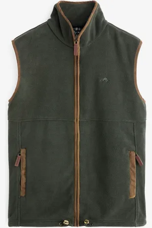 Raging Bull Green Fleece Gilet XXL