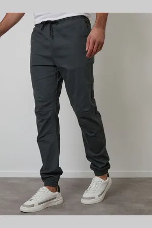 Threadbare Grey Jogger Style Drawcord Trousers xlarge
