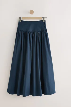 Next Drop Waist Midi Skirt AU 8 R