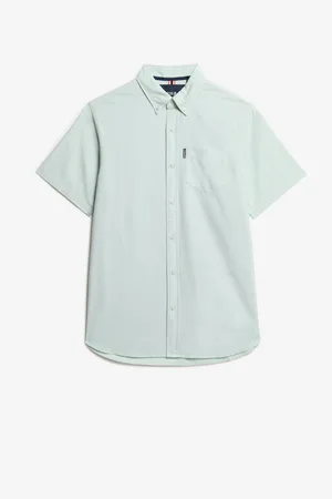 Superdry Oxford Short Sleeve 100% Cotton Shirt XXL
