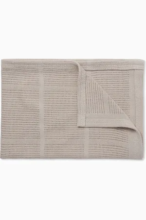 Mori Rose Pink Cellular Baby Blanket One