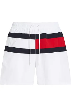 Tommy Hilfiger Medium Length Drawstring Swim Trunks M