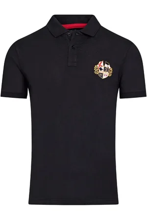 Raging Bull Classic 100% Cotton Crest Polo Shirt L