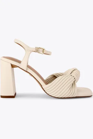 Kurt Geiger Cream Signet Sandals AU 5 (EU 36)