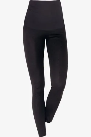 JoJo Maman Bébé Black Postnatal Support Leggings S