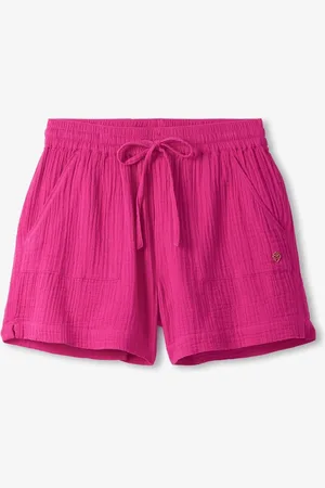 Hatley Fuchsia Santorini 100% Cotton Shorts L