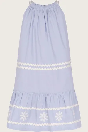 Monsoon Amalfi Floral Ricrac Sleeveless Dress 11