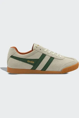 Gola Off White Evergreen Moody Orange Mens Harrier Trainers AU 8 (EU 42)