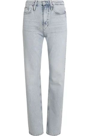 Calvin Klein Dark Blue High Rise Straight Jeans W30 L30