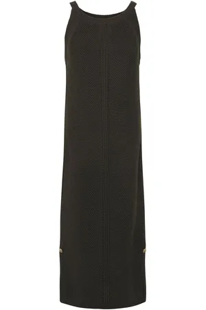 Barbour 100% Cotton Dakota Knitted Midi Dress AU 14