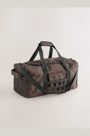 Next Brown Canvas Holdall Bag One
