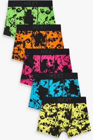 Next Fluro Splat Trunks 5 Pack (2-16yrs) 15