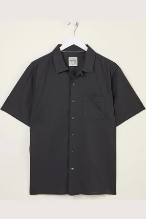 Fat Face FatFace Bugle Short Sleeve Linen Cotton Shirt