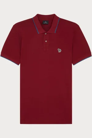 Paul Smith Zebra Logo Tipped Polo Shirt XXL