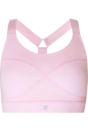 Sweaty Betty Pink Medium Power Support Sports Bra L
